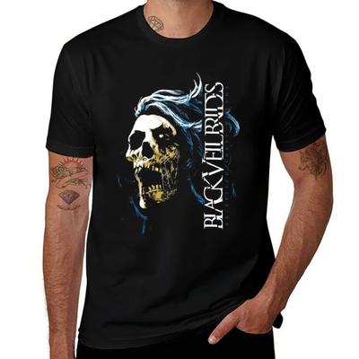 BLACK VEIL BRIDES BAND T-Shirt Classic Graphic Short Sleeve Top