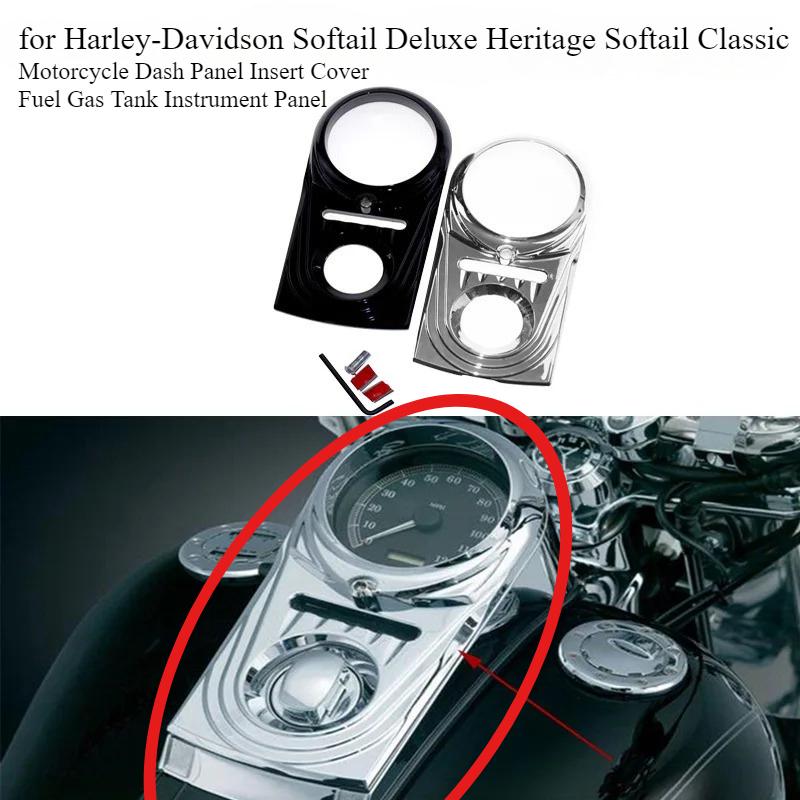 Панель приборов мотоцикла крышка для Harley Davidson Softail Deluxe Heritage Softail Classic Топливный бак Панель приборов