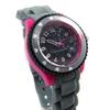 [M1228] - Montre Silicone 'Lulu Castagnette' Gris Rose