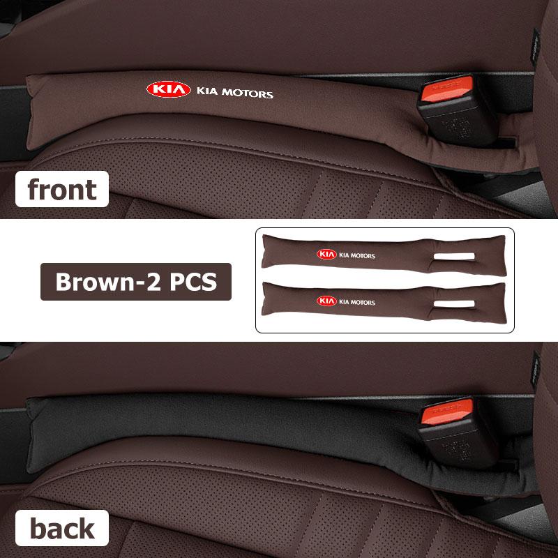 Car Seat Gap Filler Leak Proof Leather Filling Plug Strip For KIA Sportage Rio Ceed Niro Soul Stonic Picanto Proceed FZ3
