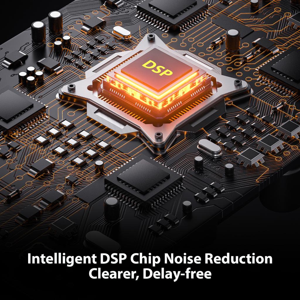 Live Sound Card Piano Shape Audio Recording Desktop Singing BT Wireless Lossless Transmission Plug