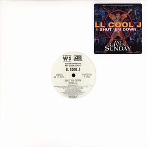 12-дюймовая пластинка LL COOL J - Shut 'Em Down DMD2545 Atlantic 2000 US Рэп и хип-хоп/R&B Б/у