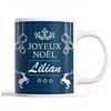 Mug - Noël Lilian - Ceramic - Double-sided Print - 325 Ml - Secret Santa Gift