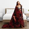 The Vampire Diaries Elena Flannel Blankets  Warm Soft Bedding Throws for Bedroom Picnic Street Trend Bedspread Sofa Bed Cover