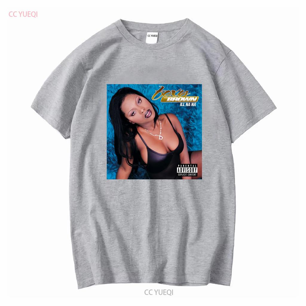 Foxy Brown Hip Hop Rap Black T Shirt S 5xl Long Or Short Sleeves Vintage Washed Soft Homme Designer Clothes