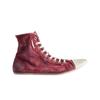 Paris Ultra Flat High Top Sneakers Red