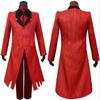 Hazbin Cosplay Hotel Uniform Alastor Cosplay Costume Adult Men Halloween Carnival Christmas Costumes Red Suit Anime Cosplay