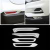 For Nissan Qashqai J11 Car Exterior Part Front Rear Fog Lamp Light Bumper Reflector Frame Cover Trim Chrome