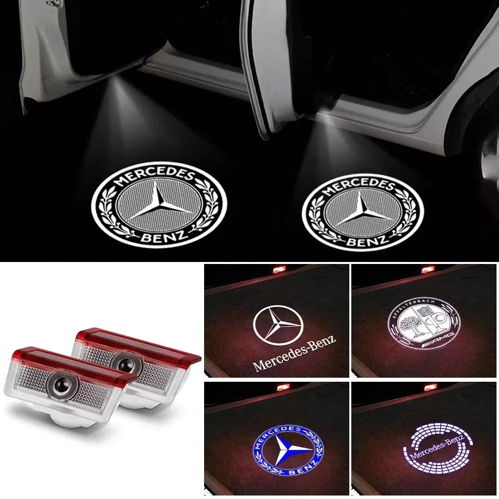 Never fade automotive LED welcome light laser projector Mercedes-Benz A/B/C/GL/GLC/E E200l E300L E450L W212 2009-2016 attachment SL1