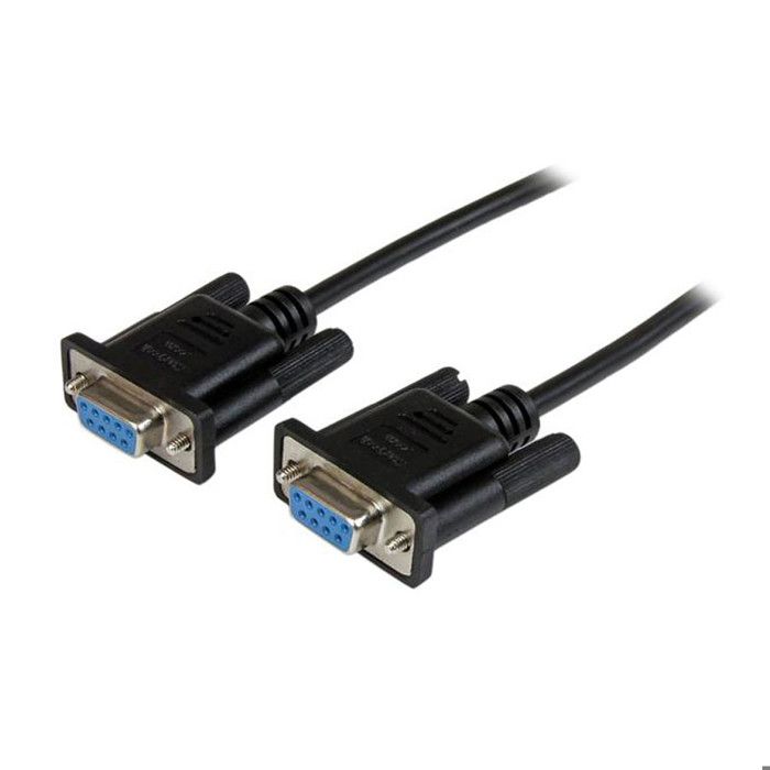 Câble Null Modem Série DB9 RS232 - STARTECH - 2 M - Noir