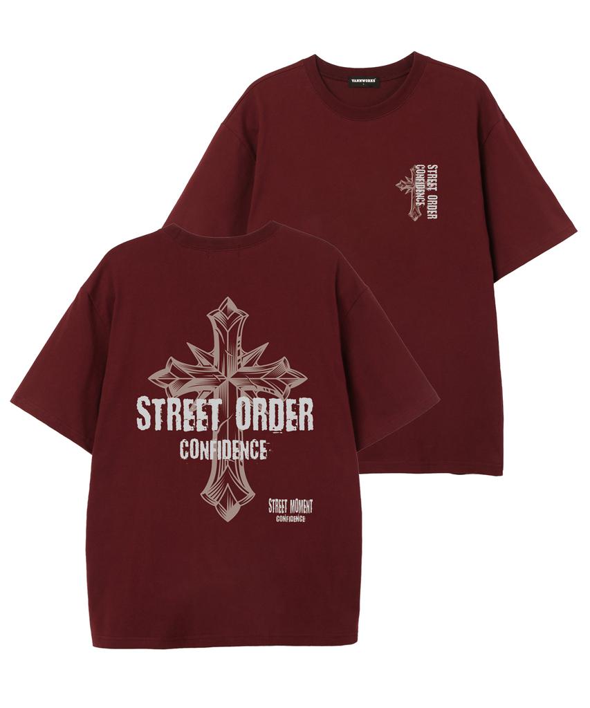 VANNWORKS [Набор] Футболка с коротким рукавом Cross Street (Vs0227S) (Тип B)