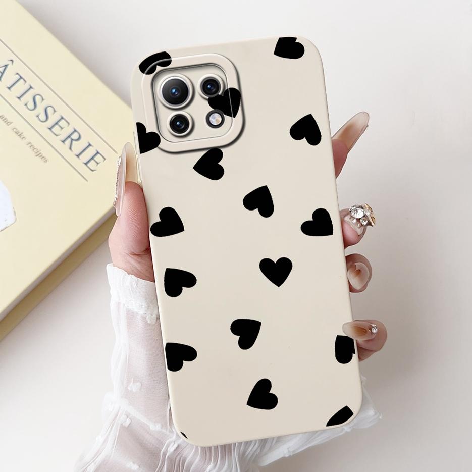 For Xiaomi Mi 11 Lite Case Unique Candy Painted Cover Soft Silicone Phone Case For Xiaomi Mi 11 Lite NE 5G 11Lite Mi11Lite Shell