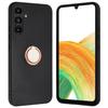 For Samsung Galaxy A15 4G Case TPU Phone Cover with Ring Kickstand