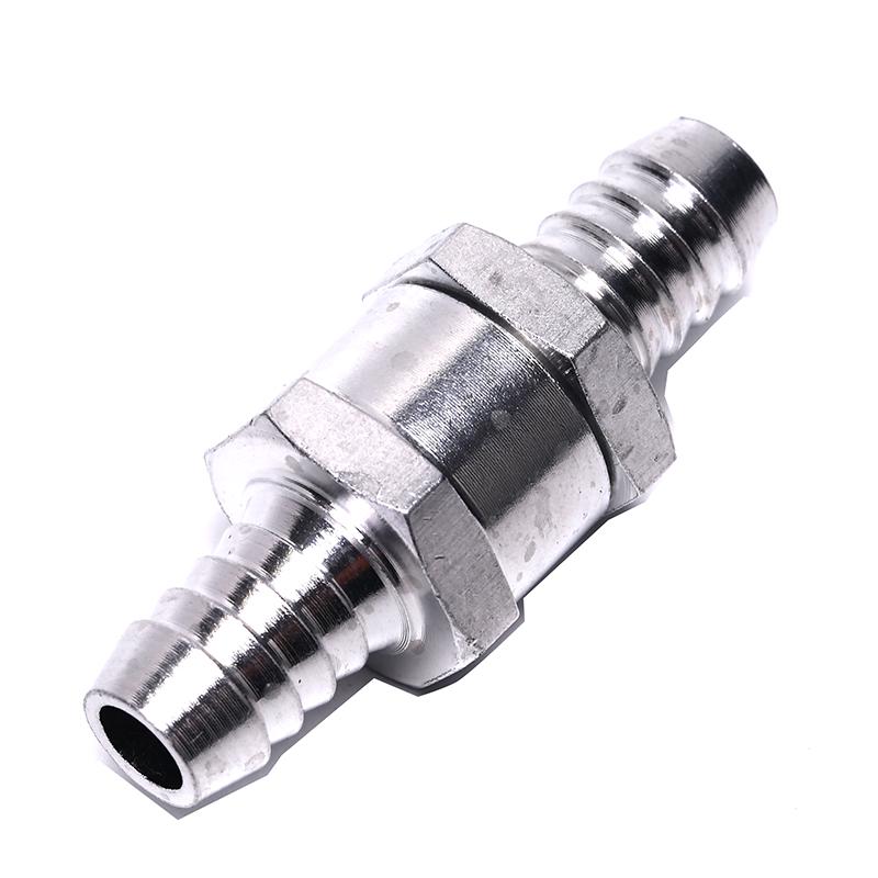 One Way 6/8/10/12Mm 4 Size Aluminium Alloy Fuel Non Return Check Valve