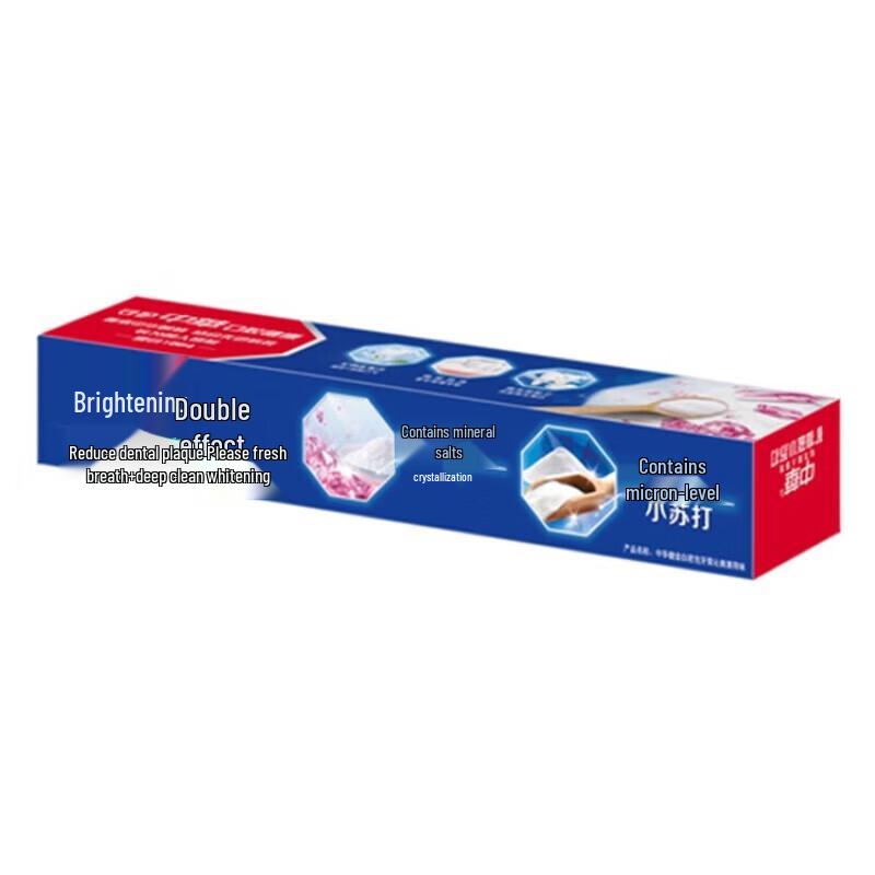 Зубная паста Zhonghua Healthy White с минеральной солью, пищевой содой и мятой