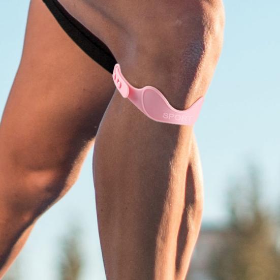 Ремень для поддержки сухожилия надколенника для мужчин и женщин, регулируемый стабилизатор надколенника, наколенник для снятия боли при тендините, баскетболе, беге, прыжках, приседаниях