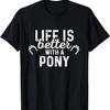 Футболка для любителей мини-лошадок Pony Life