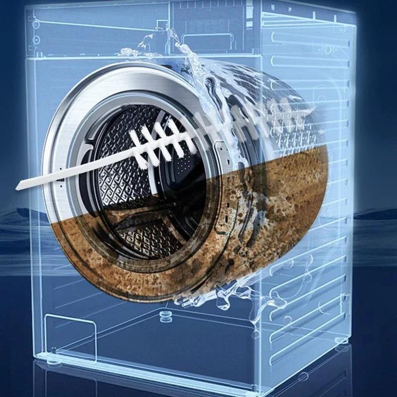 Щетка для чистки барабанной стиральной машины Универсальная щетка для чистки радиаторной сушилки Внутренний барабан Щетка с длинной ручкой Инструмент для мытья