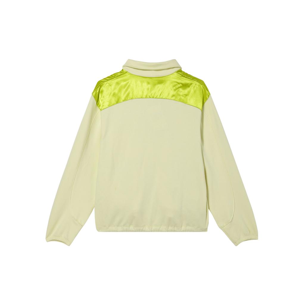 Nike Dri-Fit Swoosh American Brand Logo Быстросохнущая удобная повседневная толстовка с цветными блоками и застежкой-молнией на половину длины Женская толстовка Ярко-оранжевый сине-зеленый FQ6026-751