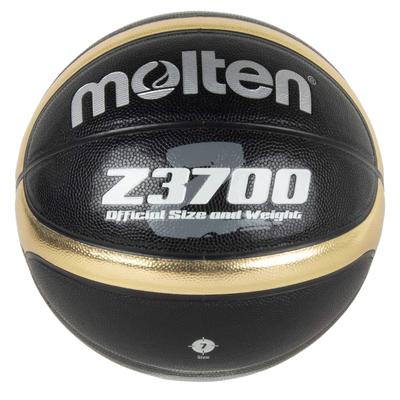 Molten Баскетбол, Размер 7, Синтетическая кожа, Черный и Золотой, B7Z3700-KZ