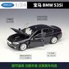 WELLY 1:24 BMW 535i Sedan Alloy Die-Cast Model Car - Official Licensed Luxury Car with Opening Doors Collector's Display Gift