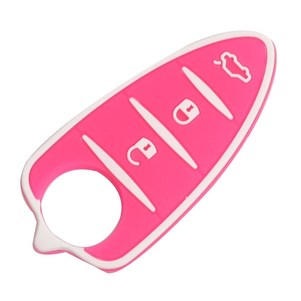 Jingyuqin Автомобильный брелок для ключей Резиновая накладка Чехол 3 кнопки для Alfa Romeo Mito Giulietta 159 GTA Чехол Чехол