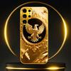 Узор с золотой птицей   Чехол для телефона Samsung Galaxy S26 S25 S24 S23 S22 S21 FE, Ultra, Plus задняя крышка