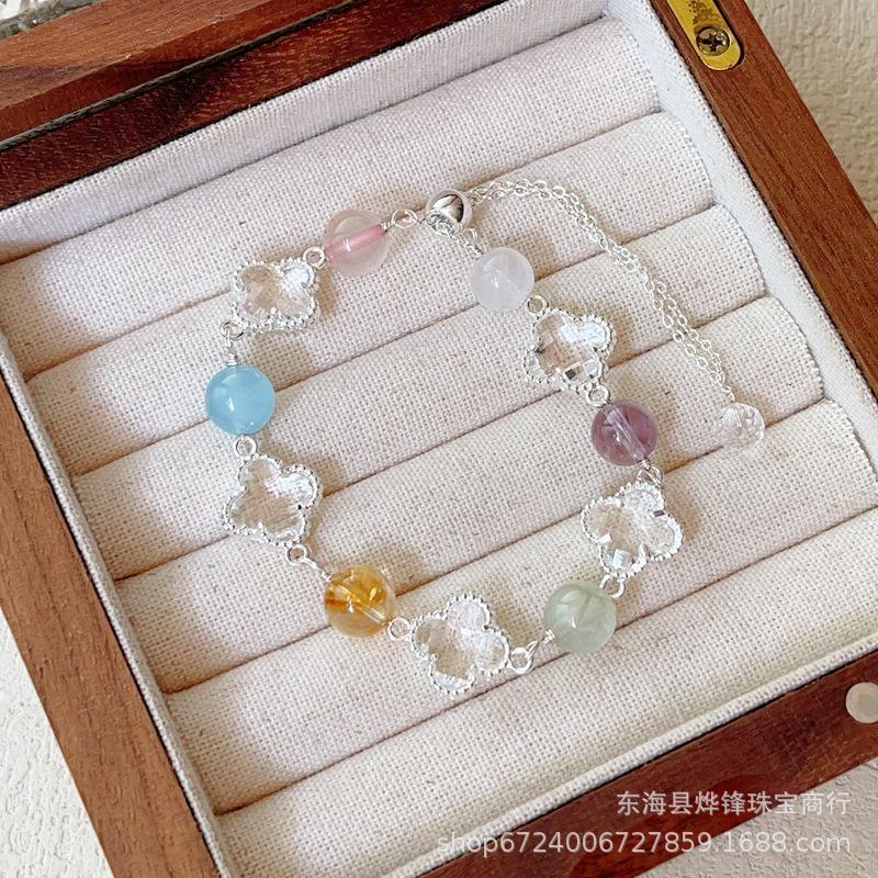 Мужской браслет JYL TS Матовый стиль с камнями Излучает мужской шарм и стабильность