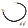 TUCKBOLD Car Tire Inflator Extension Tube 0.305"x32TPI Durable Air Pump Extension Hose Adapter Tire