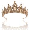 Свадебная тиара Барочная корона Тиара со стразами Корона принцессы Свадебные аксессуары для волос Аксессуары для платья