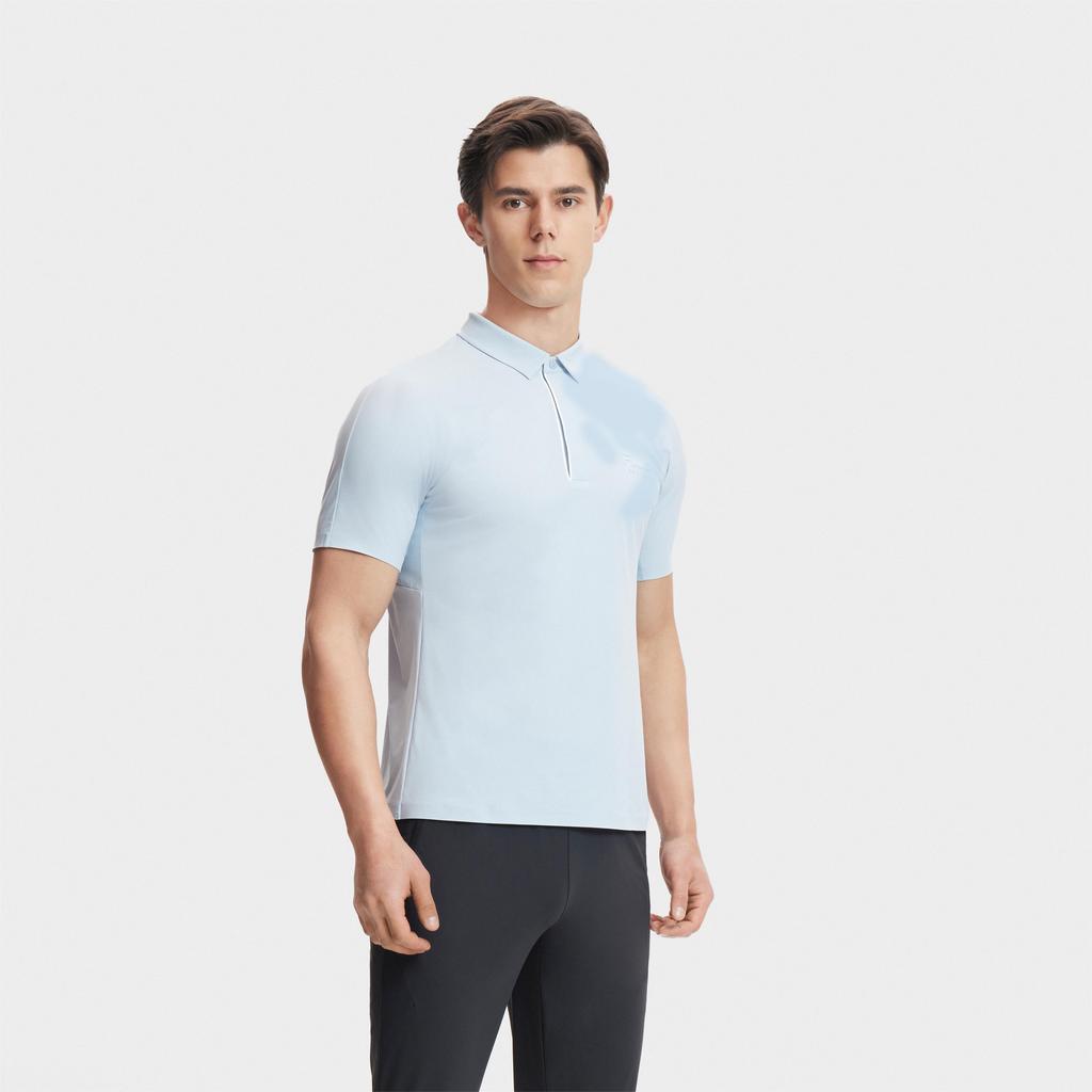 Men's FILA Tennis Polo Shirts Men's Alice Blue Moderate