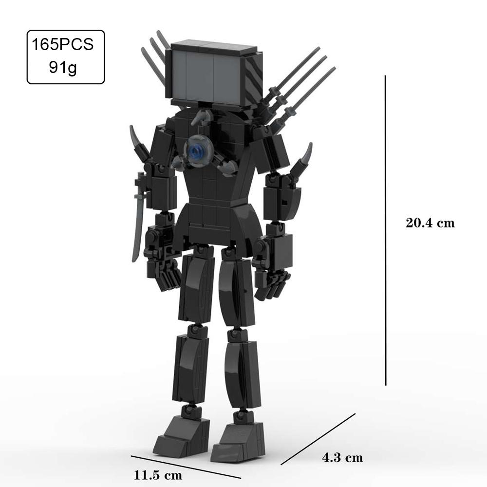 Титаны ТВ Человек Сборка Строительные Блоки Туалетный Человек Дети MOC Строительные Блоки Пазл Сборка Городские Кирпичные Игрушки Рождественский Подарок