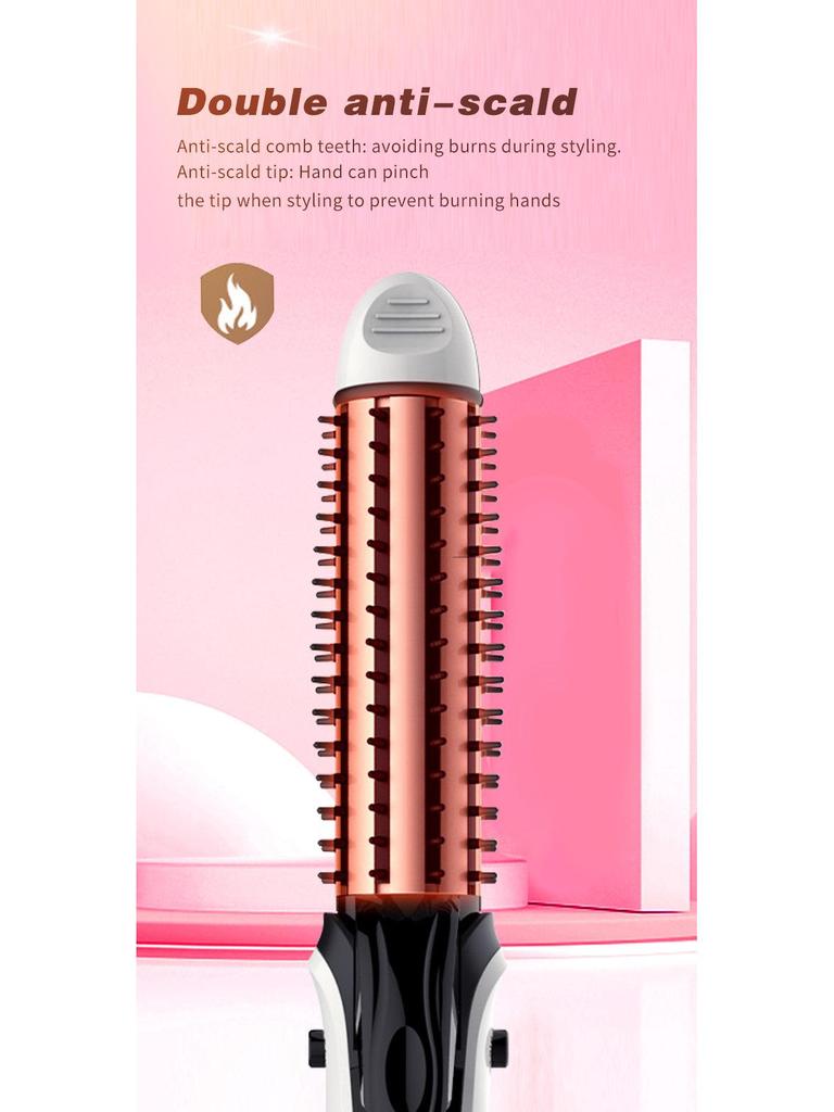 Digital Display Hair Curler & Straightener - Automatic, Dual-Purpose Curling Iron