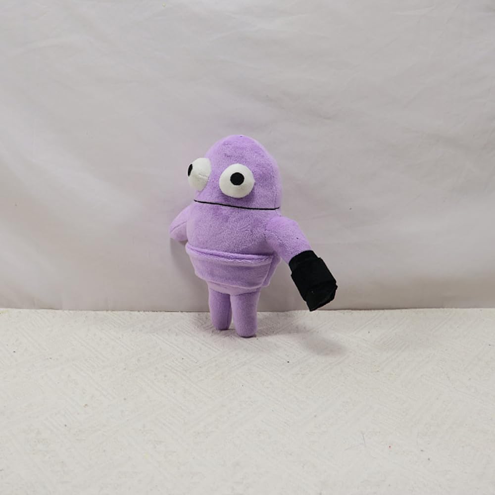 REPO Plush Toy, Game Monster, Character Gift, Gift for Monster Game Fans (Purple)