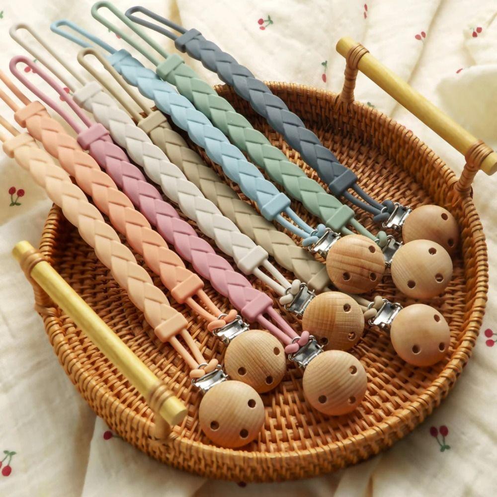 BPA Free Baby Pacifier Clip Anti-drop Dummy Holder New Nipple Holder Baby