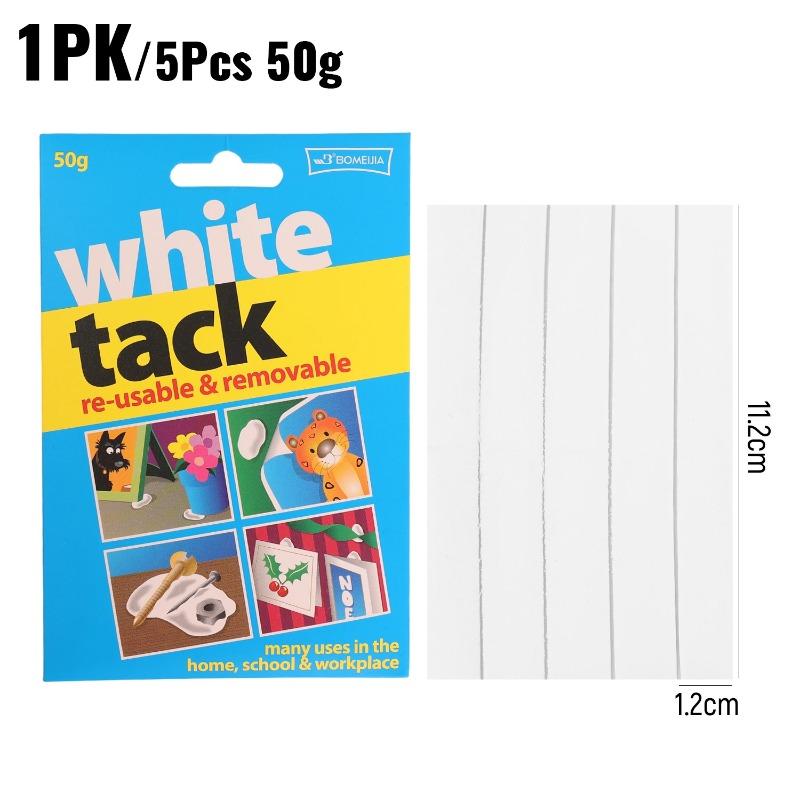 Multi Purpose Sticky Tack Adhesive Putty Sticky Tack Reusable Mounting Clay Tabs Removable Wall Safe Tack for Poster Photo Frame
