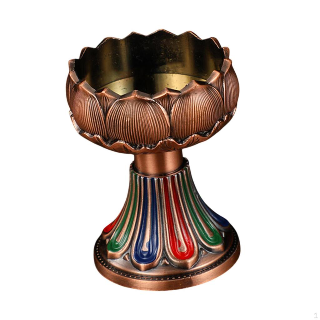 Подсвечник для масляной лампы для буддийского алтаря и украшения дома