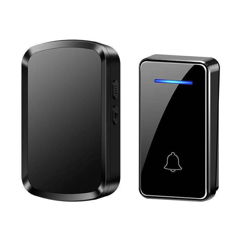 High Volume Wireless Doorbell with Long-Range Self-Powered Smart Reminder, 1 to 2 Waterproof Electronic Pager.