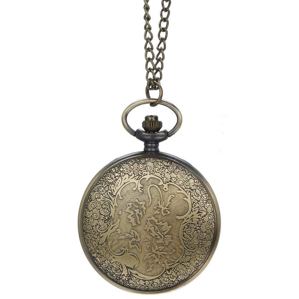 Vintage Chain Retro The Greatest Pocket Watch Necklace For Grandpa Gifts