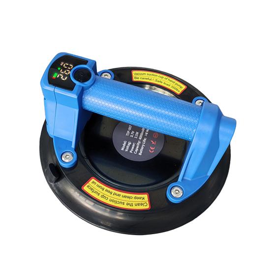 Electric Glass Suction Battery Powerful Motor Cup Lifter with 4000mAh 600lb Max Load Heavy-Duty