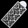 Sugarcraft DIY Template Cake Damask Lace Border Cake Decorating Tool Cupcake Stencil Fondant Mold