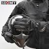 SUOMY Motorcycle Windproof Glove Motorbike 100% Waterproof Winter Warm Guantes Moto Luvas  Motosiklet Protective Motocross Glove