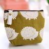 eTya Cotton Small Zipper Coin Wallet Bag Women Kid Girl Mini Card Money Key Holder Pocket Pouch Bags