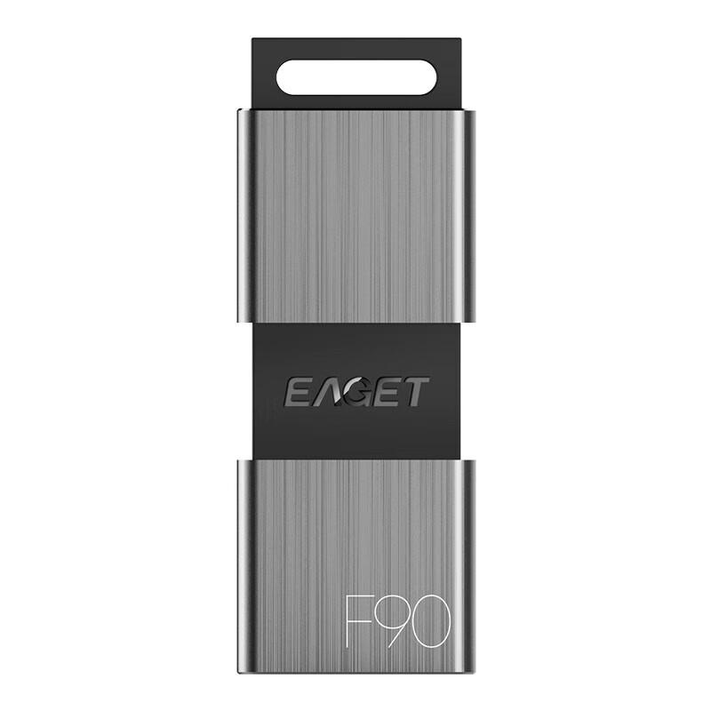 EAGET F90 USB 3.0 High-Speed Retractable Metal USB Flash Drive