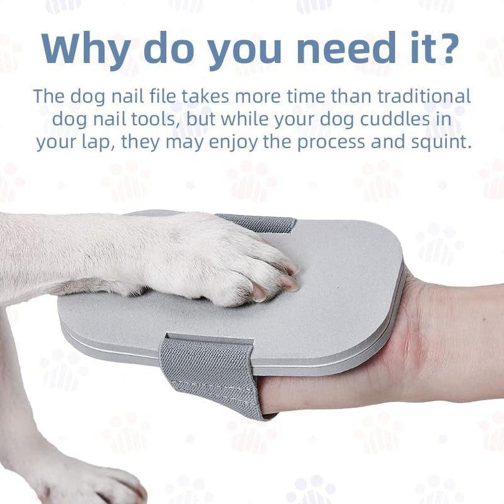 Dog Nail Files, Dog Grooming Tools, Pet Home Detachable Grinders, Nail Scrapers