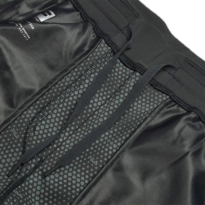 Pants FILA Knitted Sweatpants Men's Dark Ink Gray Moderate Skinny Pants