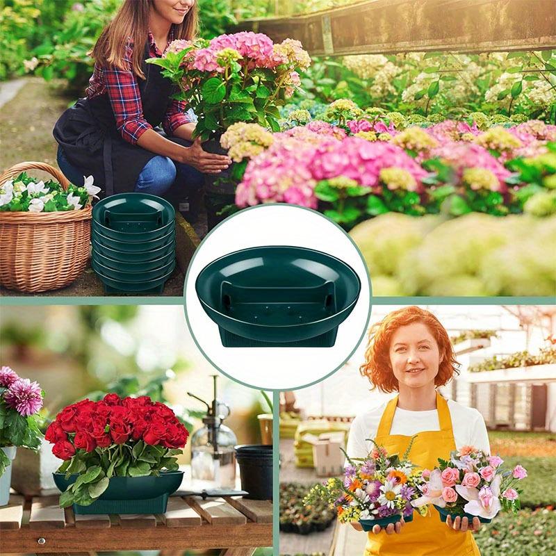 12 упаковок круглых зеленых пенопластовых цветочных чаш — идеально подходят для создания круглых цветочных композиций своими руками и для украшения свадебных фестивалей. Цветочные принадлежности.