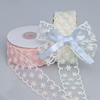 Elegant and Exquisite Lace Embroidery Mesh Lace Handmade Diy Clothing Bow Belt Cuffs Neckline Decorative Ribbon Crafts Making Ribbons