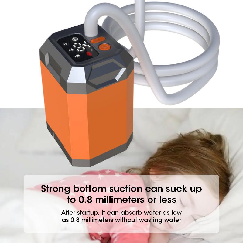 Outdoor Electric Shower Pump Portable USB Charging Shower Large Capacity Hiking Traveling Shower Digital Display Bathe Tool