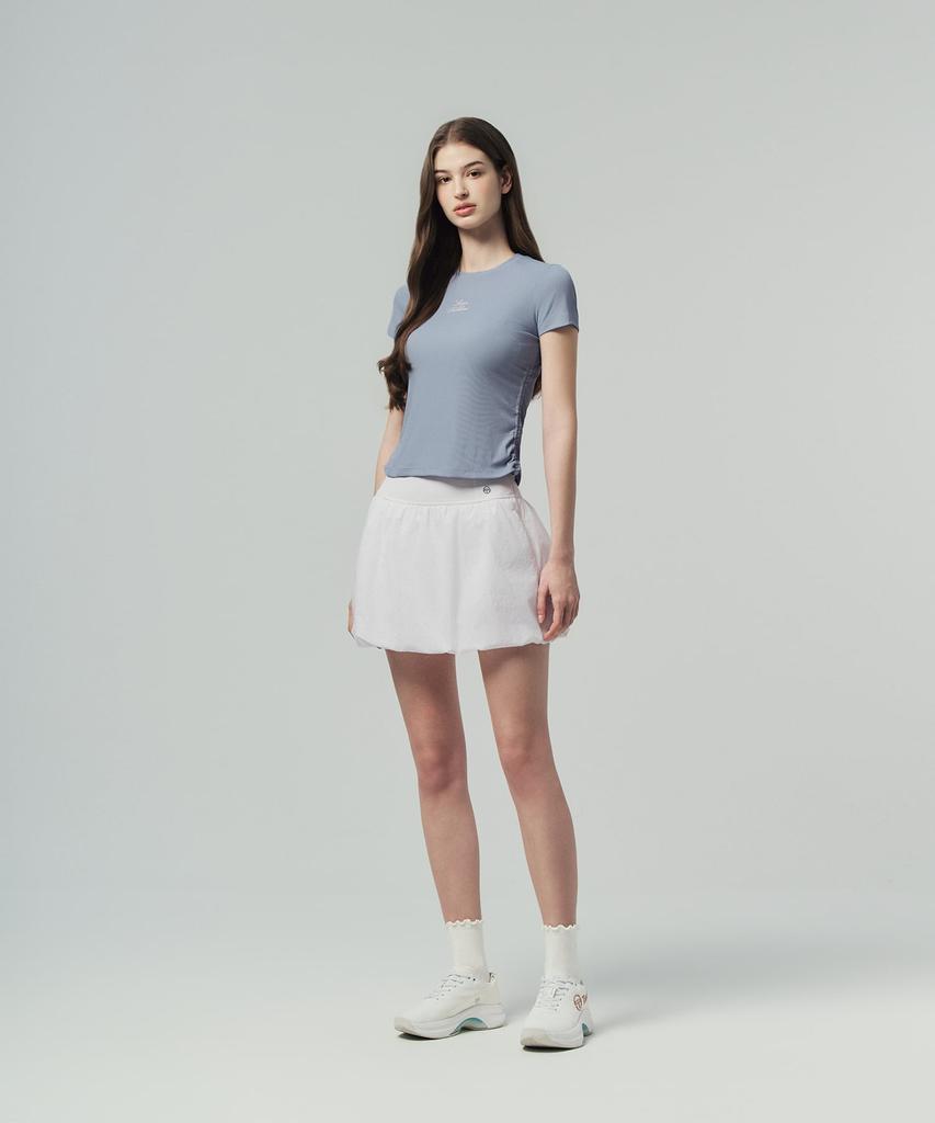Женская юбка-баллон SERGIO TACCHINI W со стрейчем (белый)